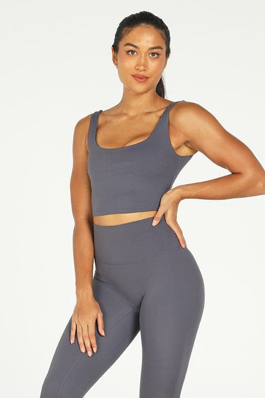 006 Grey Purple Bra - Kre'level