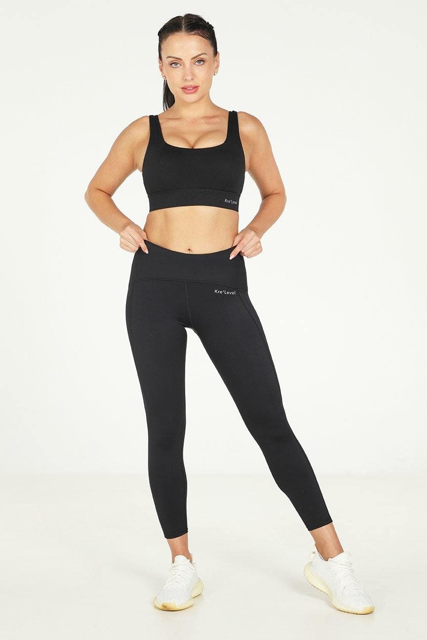 008 Black Leggings - Kre'level