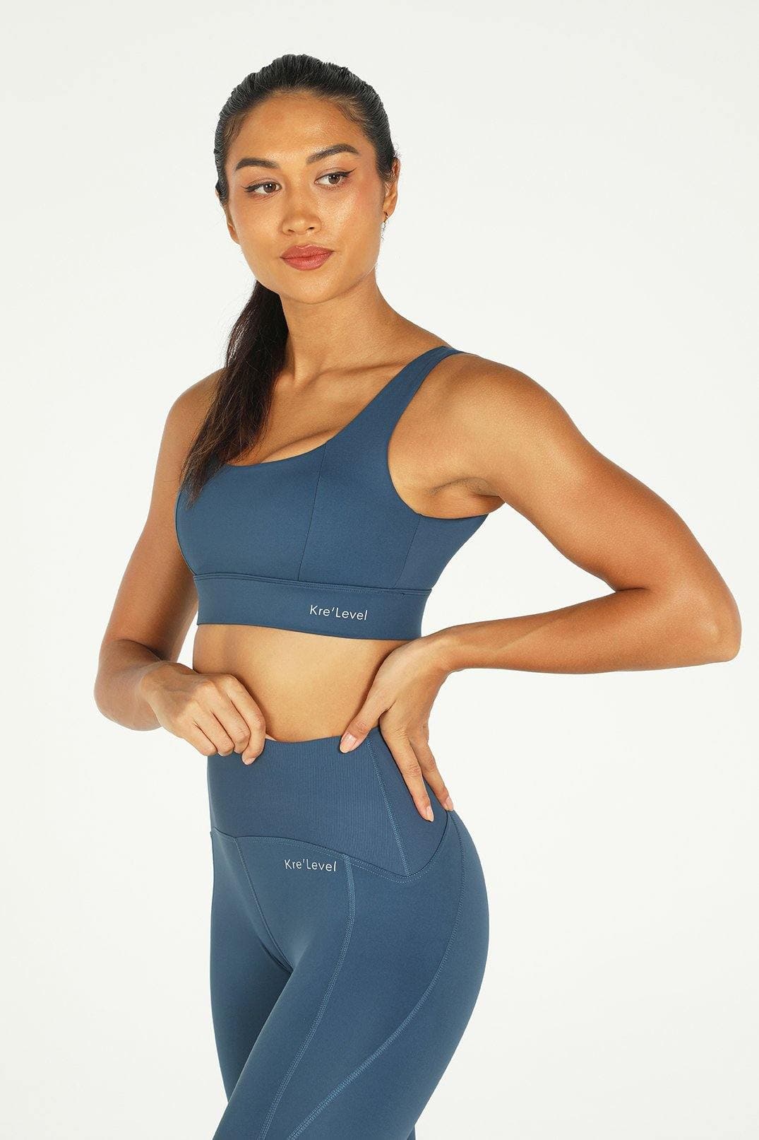 008 Blue Leggings - Kre'level