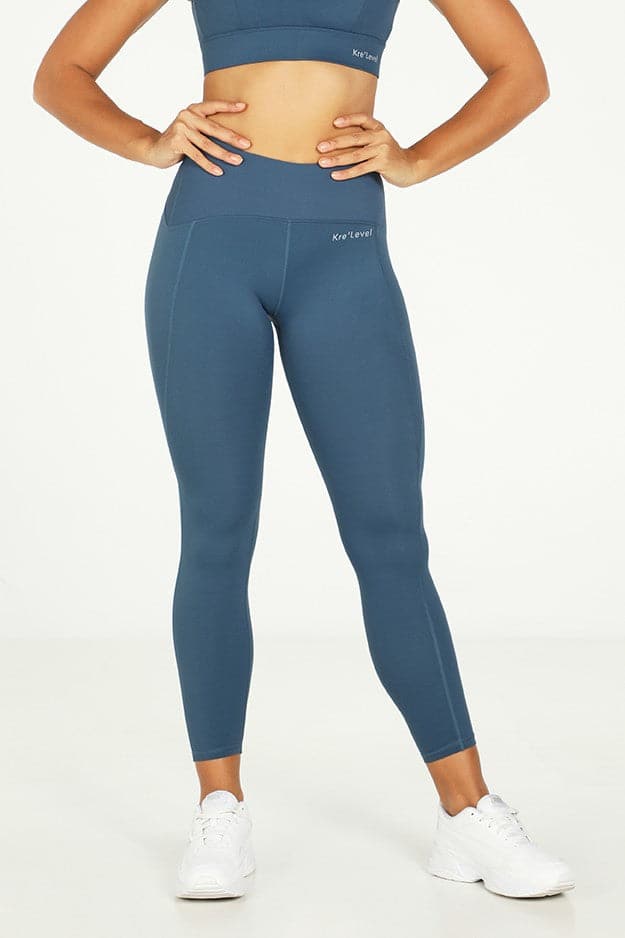 008 Blue Leggings - Kre'level