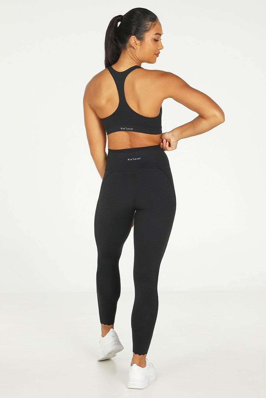 012 Black Leggings - Kre'level