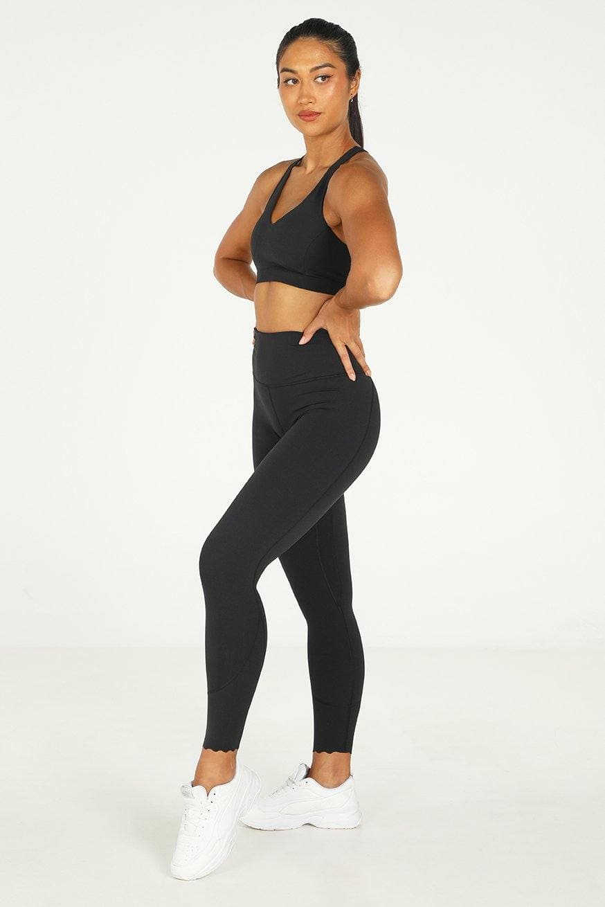 012 Black Leggings - Kre'level