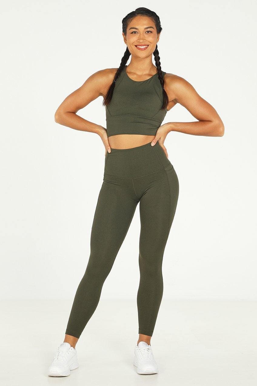 014 Army Green Bra - Kre'level