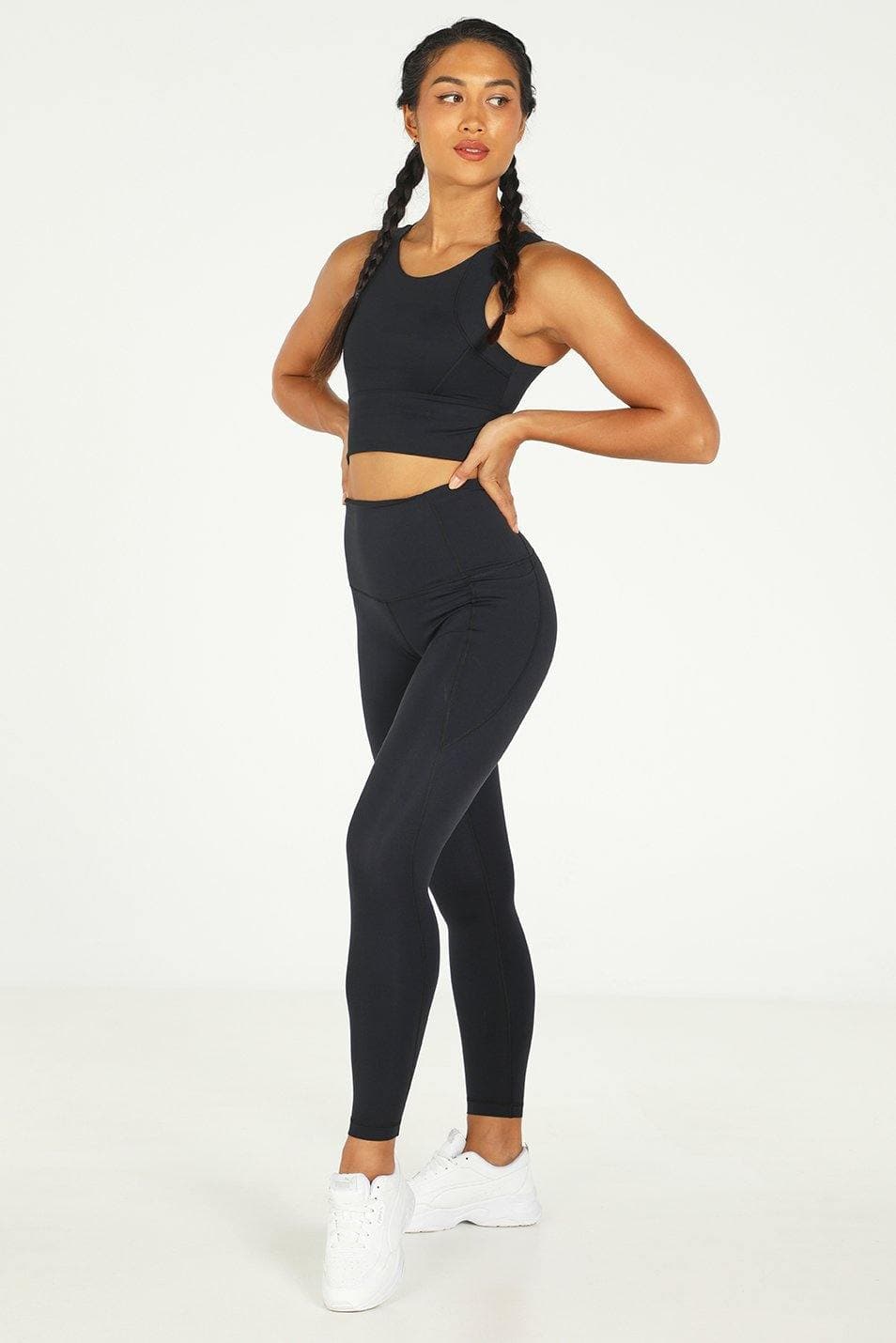 014 Black Leggings - Kre'level