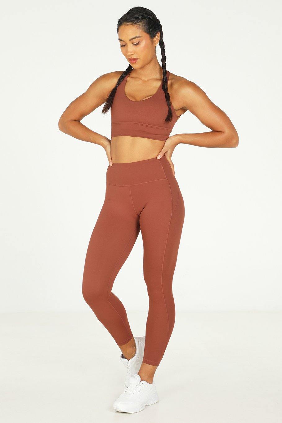 015 Brown Leggings - Kre'level
