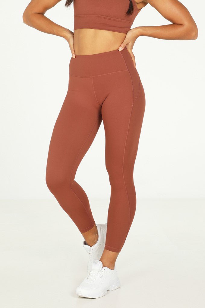015 Brown Leggings - Kre'level