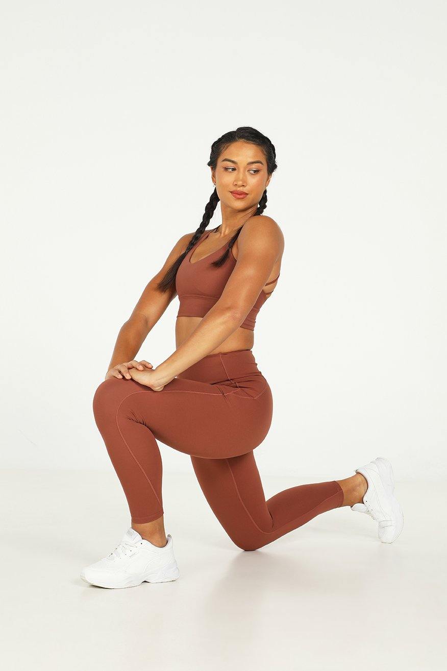 015 Brown Leggings - Kre'level