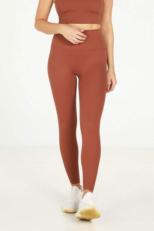 018 Brown Leggings - Kre'level