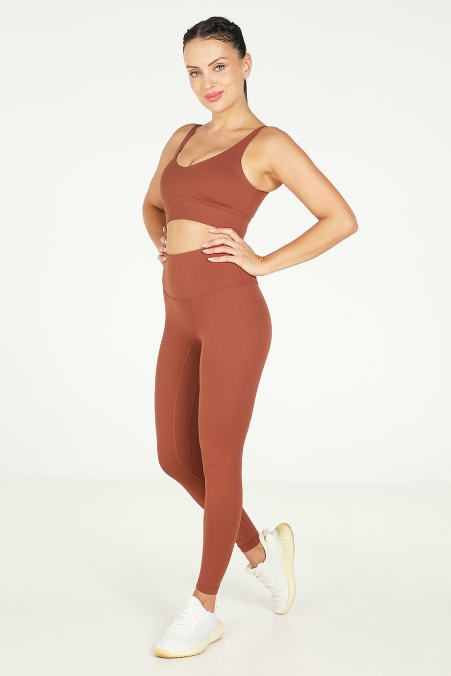 018 Brown Leggings - Kre'level