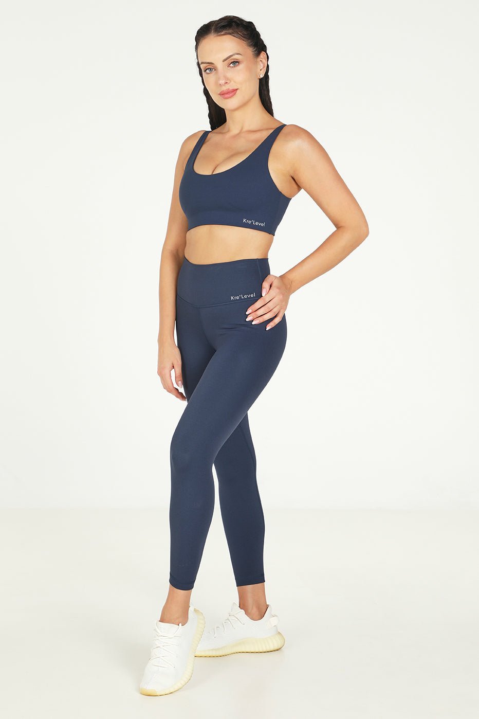020 Dark Blue Leggings - Kre'level