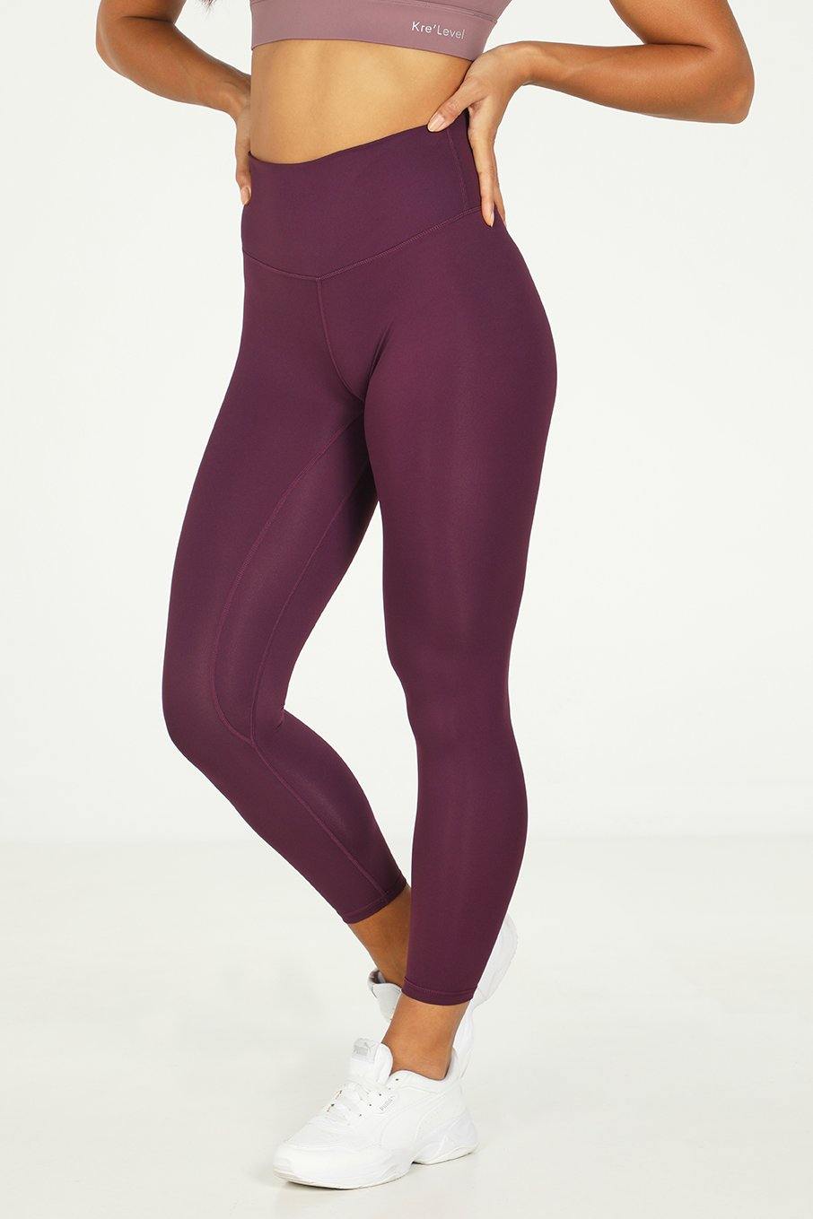 Kre'Level 005 Dark Purple Leggings - Kre'level