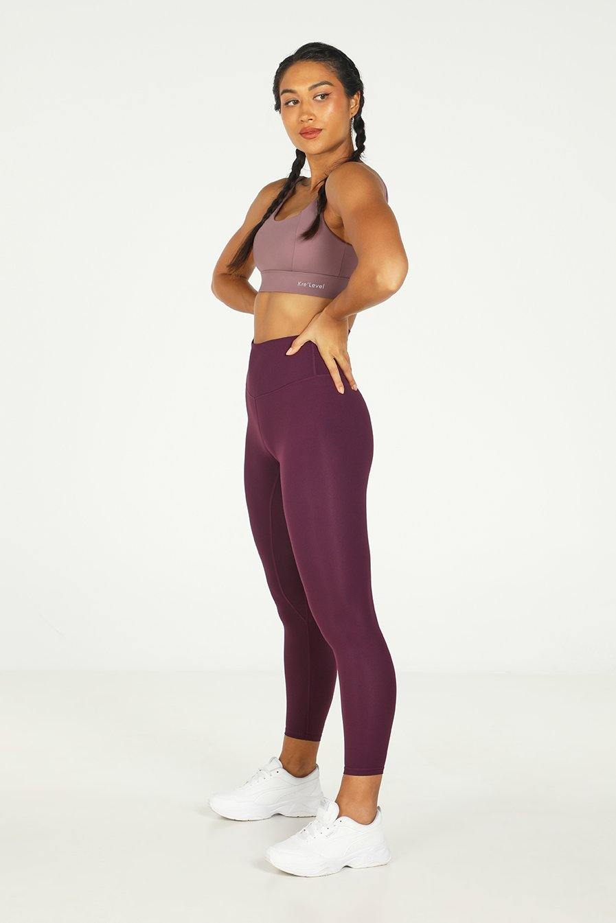 Kre'Level 005 Dark Purple Leggings - Kre'level