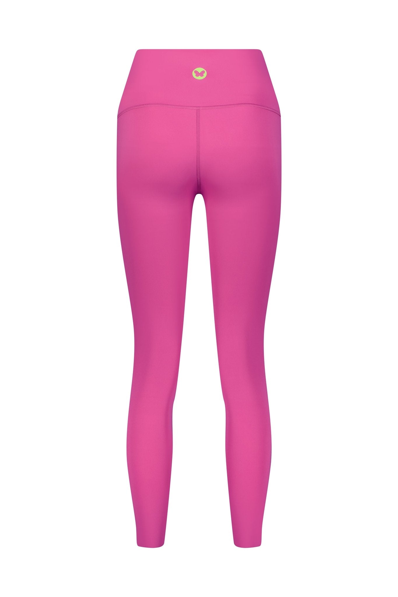 Pink Fluorescent High Waisted leggings - Kre'level