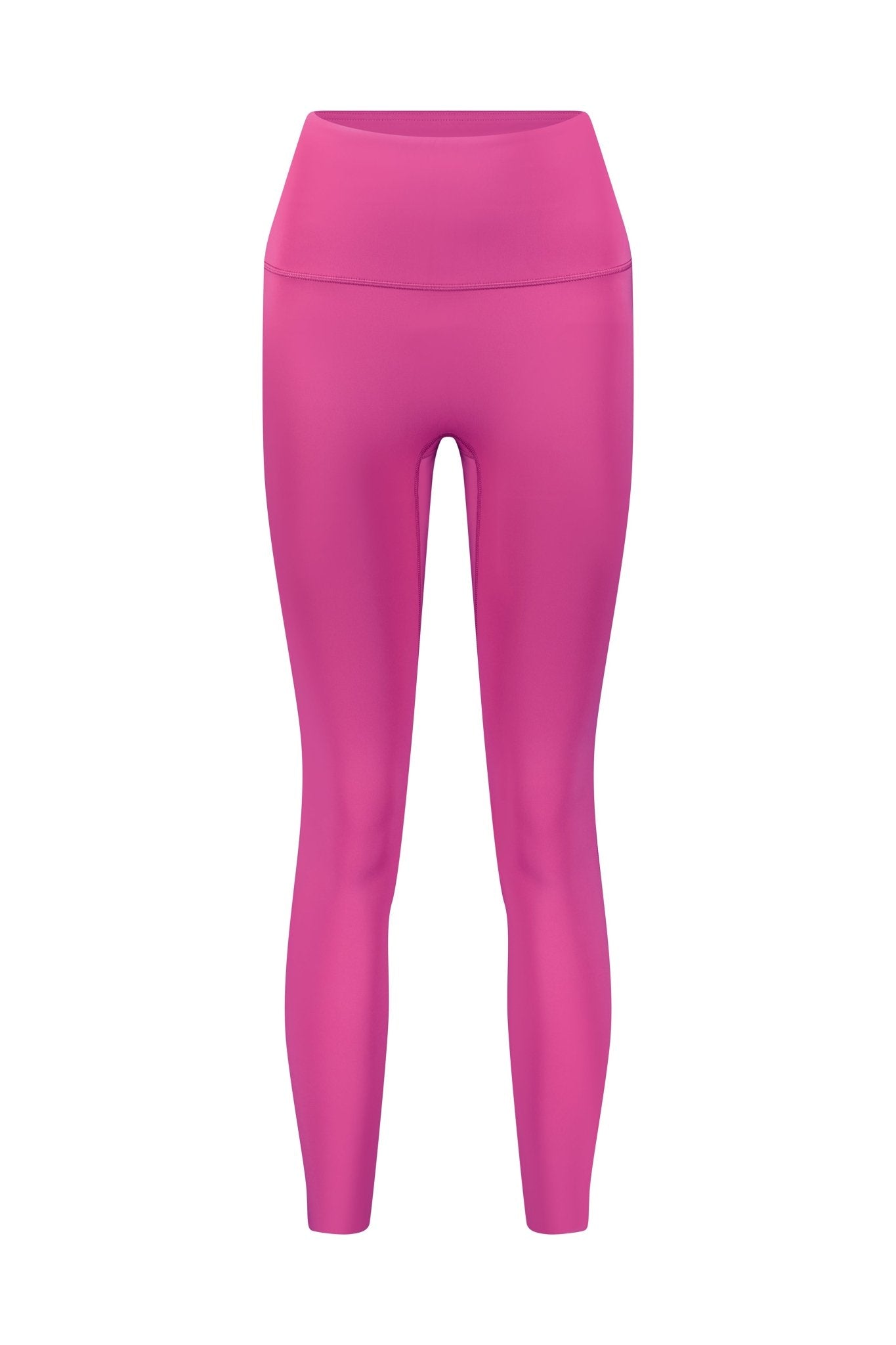 Pink Fluorescent High Waisted leggings - Kre'level