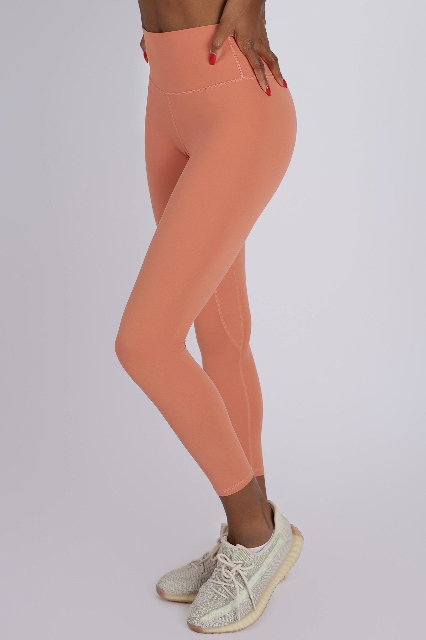 Skin Hugging Slim-Fit Yoga Leggings with Inner Pocket - Kre'level