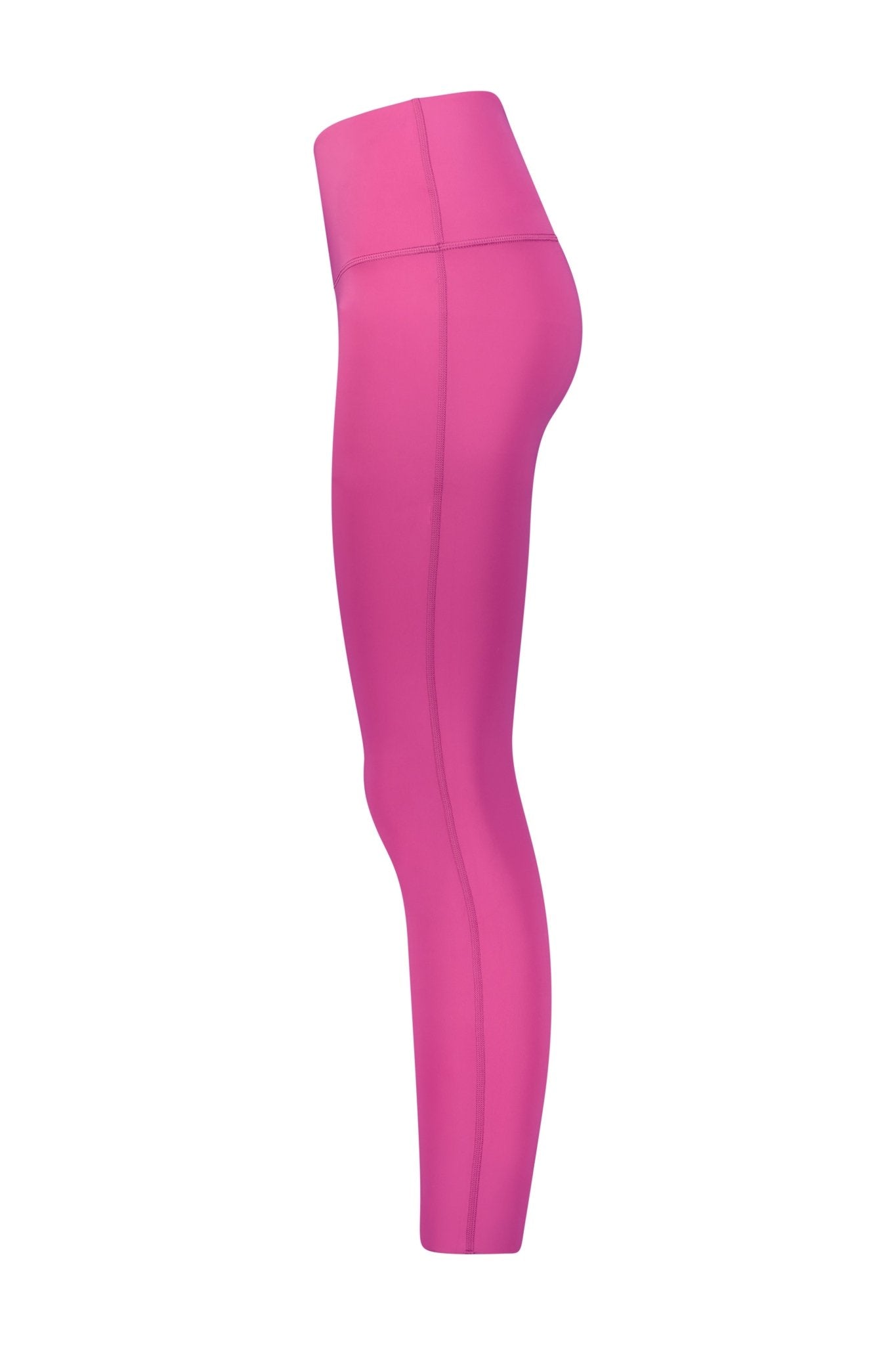 Neon Pink Round Neck Crop Top & Push UP Leggings Set - Selene – Storm Desire