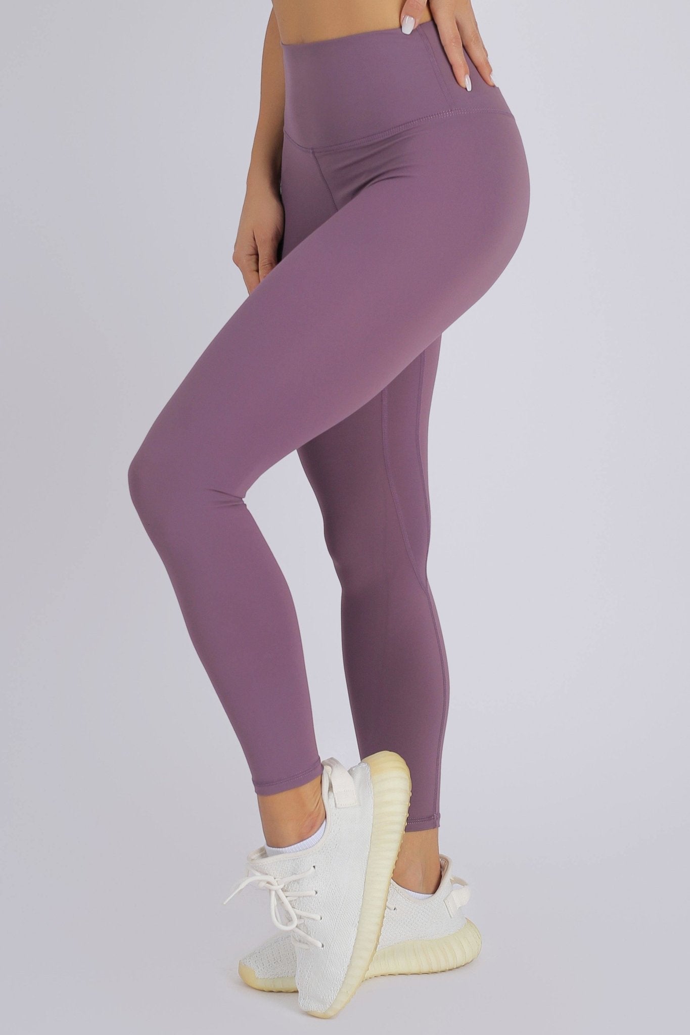 Skin Hugging Slim-Fit Yoga Leggings with Inner Pocket - Kre'level